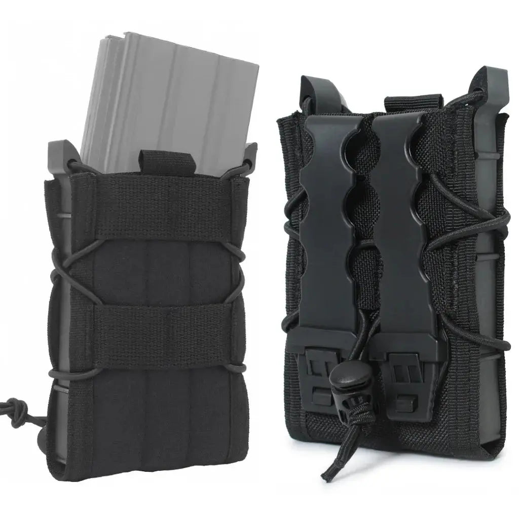 Porte chargeur molle semi rigide single type 556 usage tactique Zone Tactique