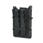 Porte chargeur semi-rigide duo 5.56 front 9mm 