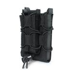 Porte chargeur semi-rigide duo 5.56 front 9mm 