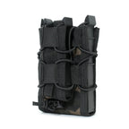 Porte chargeur semi-rigide duo 5.56 front 9mm 