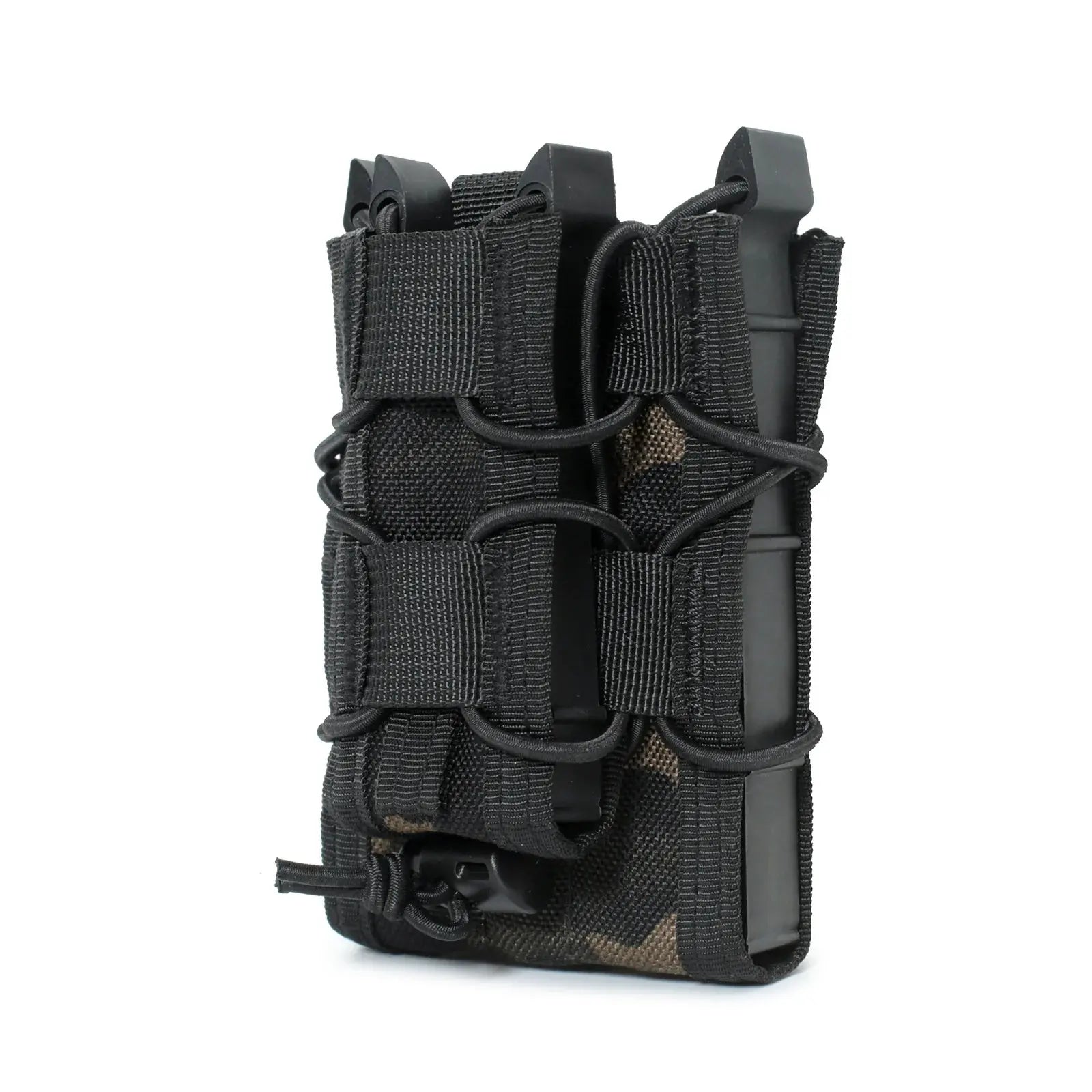 Porte chargeur semi-rigide duo 5.56 front 9mm Zone Tactique