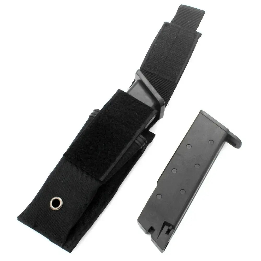 Porte chargeur single MOLLE pour chargeur 9mm rétention VELCRO Zone Tactique