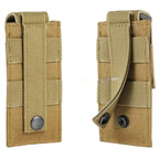 Porte chargeur single MOLLE pour chargeur 9mm rétention VELCRO Zone Tactique