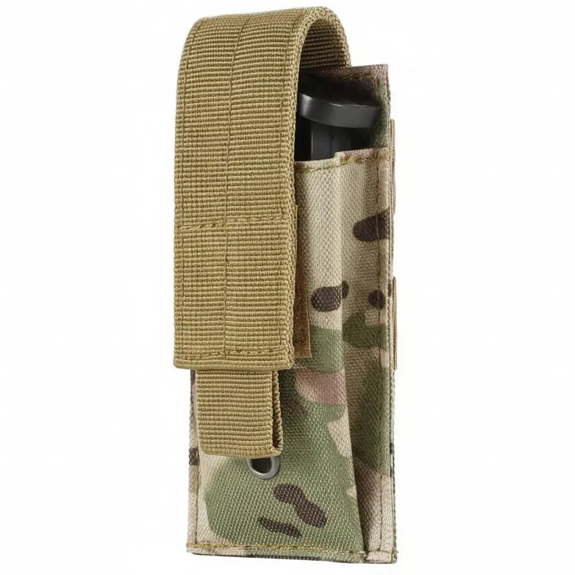 Porte chargeur single MOLLE pour chargeur 9mm rétention VELCRO Zone Tactique