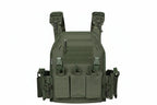 Porte-plaques tactique à dégrafage rapide MOLLE Zone Tactique