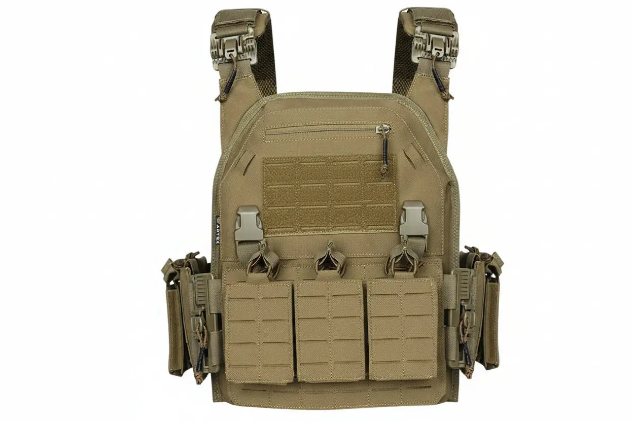 Porte-plaques tactique à dégrafage rapide MOLLE Zone Tactique