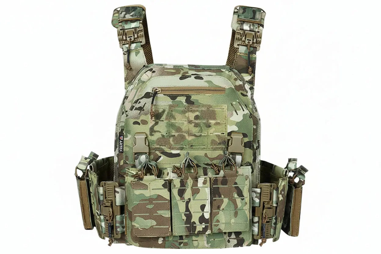 Porte-plaques tactique à dégrafage rapide MOLLE Zone Tactique