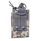 Porte radio et accessoires tactiques modulable à rétention réglable 