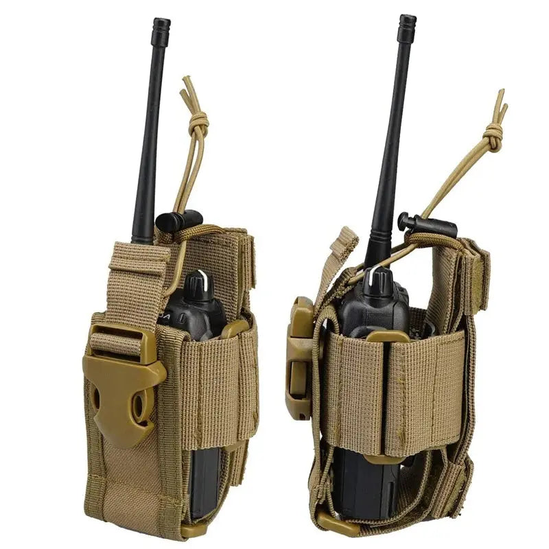 Porte-radio tactique multi-format MOLLE Zone Tactique
