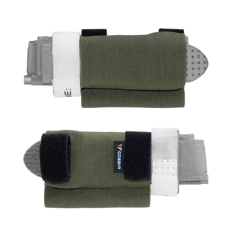 Porte-tourniquet tactique élastique compatible ceinture et MOLLE 