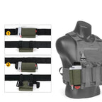 Porte-tourniquet tactique élastique compatible ceinture et MOLLE 
