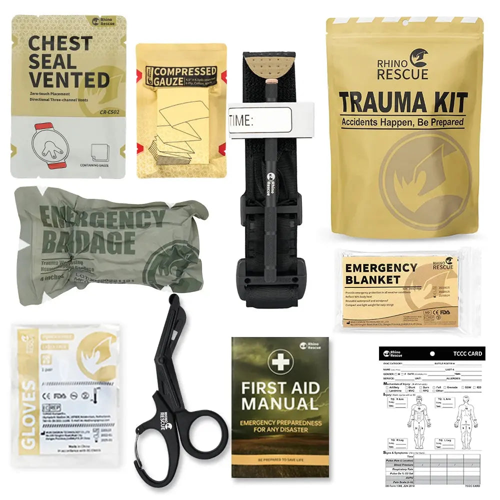 Recharge premiers secours IFAK Kit Trauma Zone Tactique