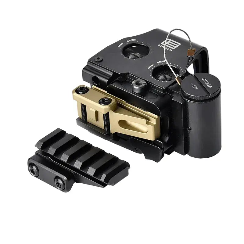 Rehausseur picatinny tactique compact pour optique sur rail 