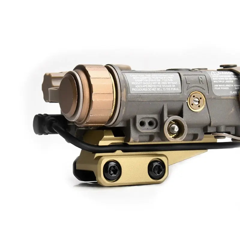 Rehausseur picatinny tactique compact pour optique sur rail 
