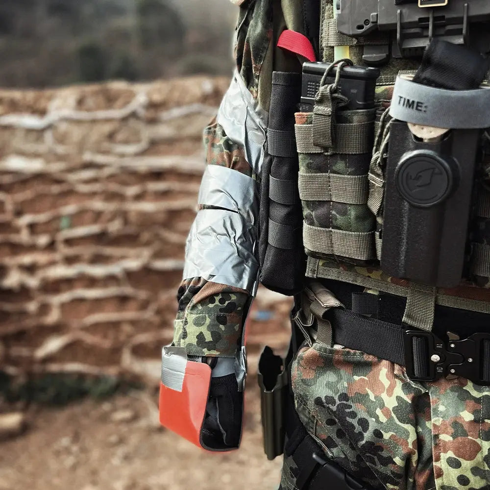 Ruban adhésif tactique médical Combat Tape résistant eau et abrasion Zone Tactique