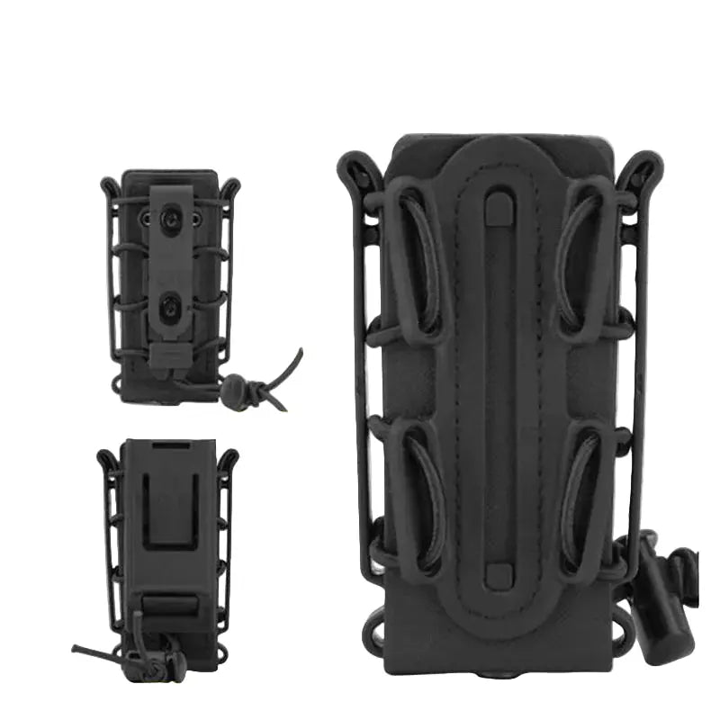 Porte-chargeur PA 9mm simple rigide – MOLLE & serrage Scorpion Zone Tactique
