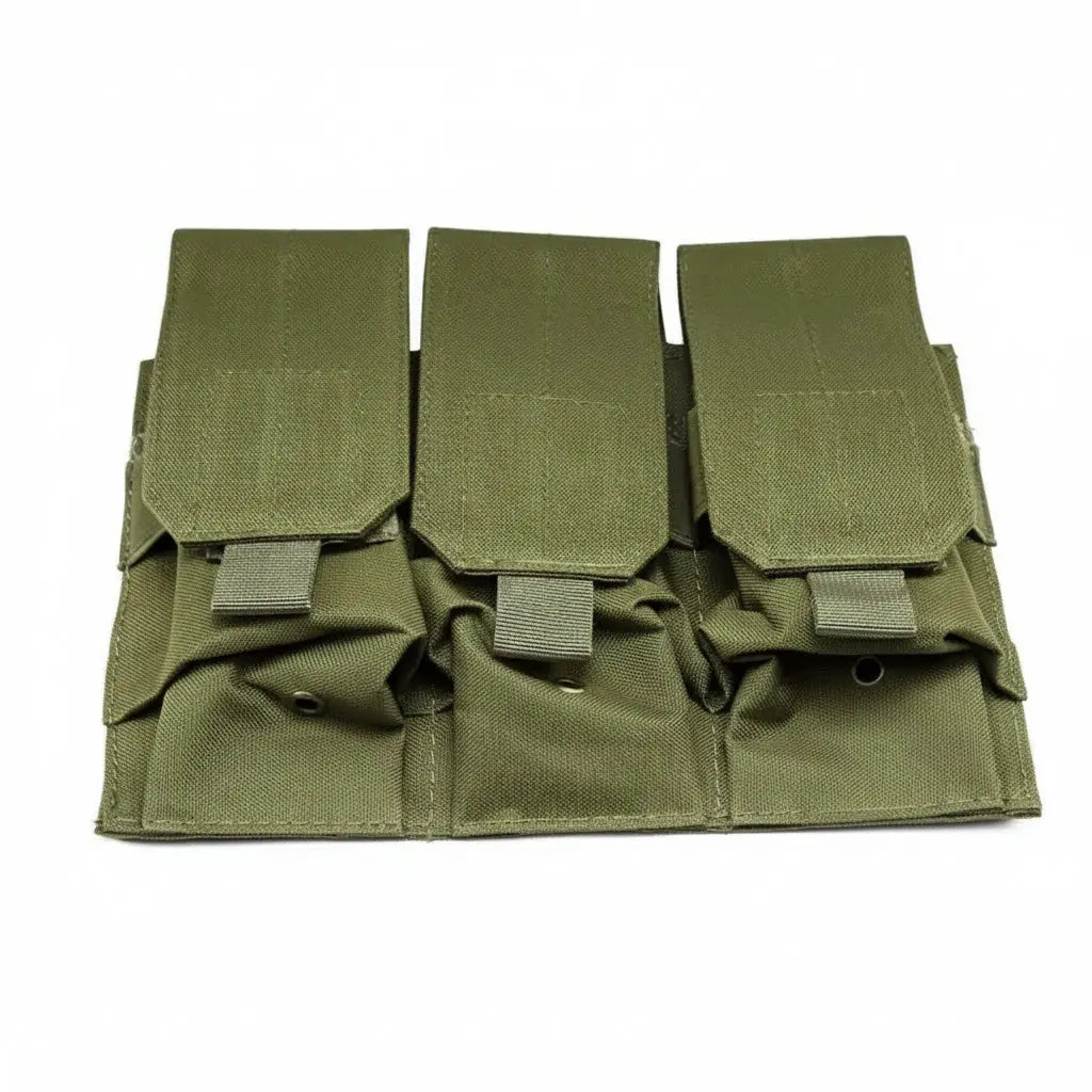 Panneau triple porte-chargeur 5.56 - Fermeture Velcro Zone Tactique