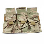 Panneau triple porte-chargeur 5.56 - Fermeture Velcro Zone Tactique