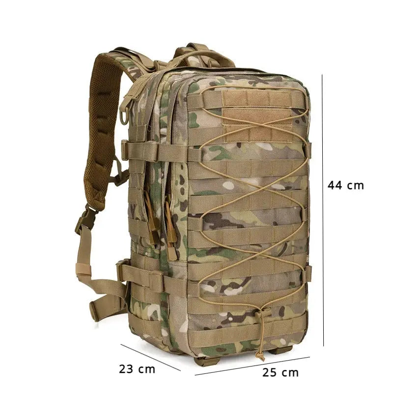 Sac à dos tactique étanche capacité 30L MOLLE usage militaire Zone Tactique