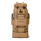 Sac à dos tactique terrain et randonnée militaire 100L haute capacité Zone Tactique