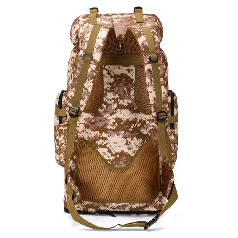 Sac à dos tactique terrain et randonnée militaire 80L haute capacité Zone Tactique