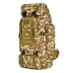 Sac à dos tactique terrain et randonnée militaire 80L haute capacité Zone Tactique