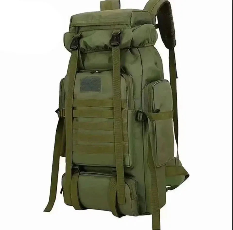Sac à dos tactique terrain et randonnée militaire 80L haute capacité Zone Tactique