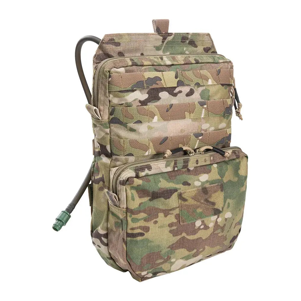 Sac backpanel MOLLE multi poches avec compartiment hydratation 3L Zone Tactique
