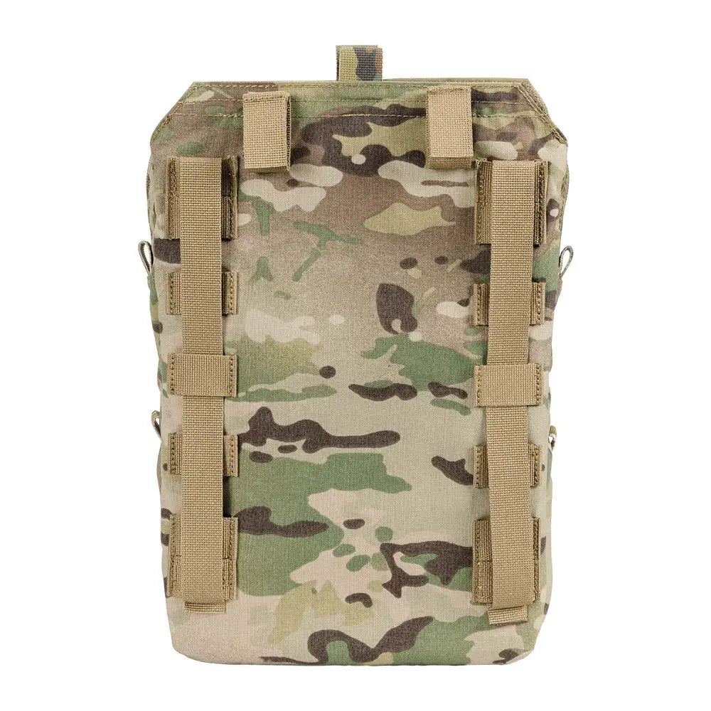 Sac backpanel MOLLE multi poches avec compartiment hydratation 3L Zone Tactique