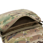 Sac backpanel MOLLE multi poches avec compartiment hydratation 3L 