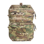 Sac backpanel MOLLE multi poches avec compartiment hydratation 3L 