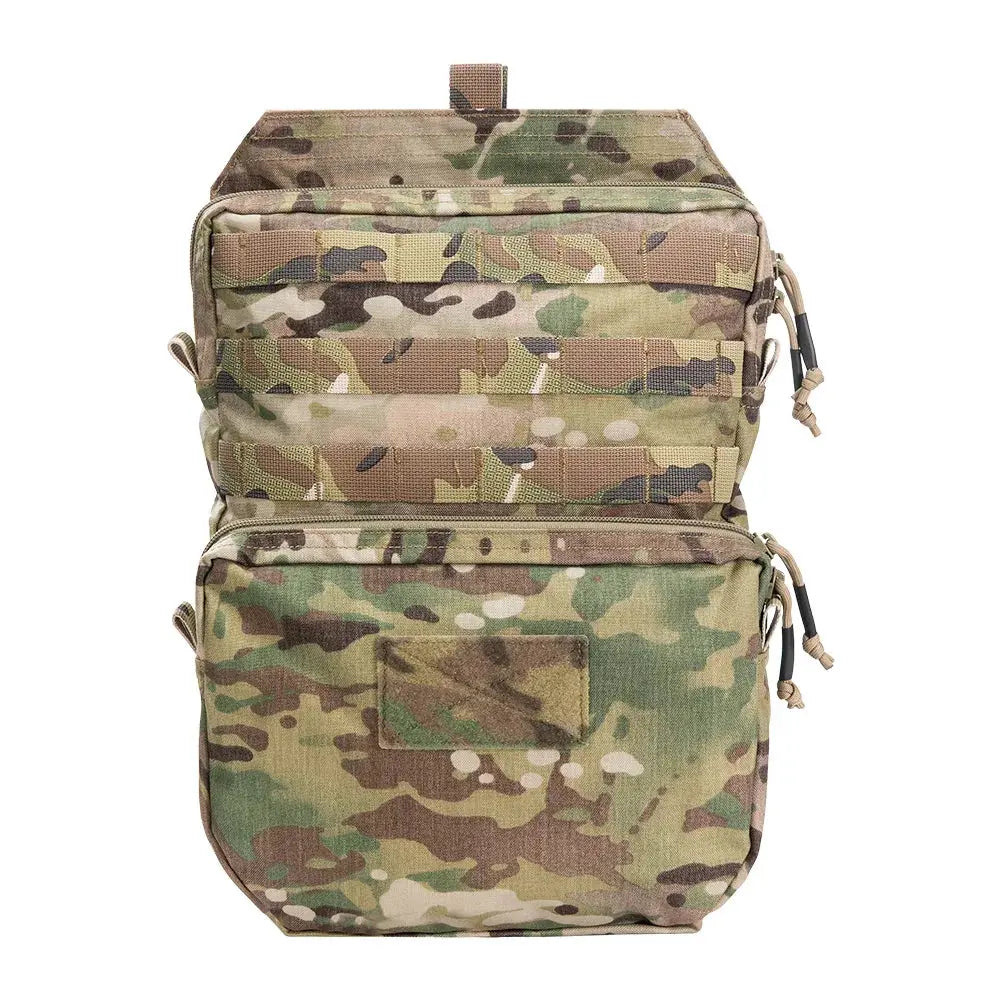 Sac backpanel MOLLE multi poches avec compartiment hydratation 3L Zone Tactique
