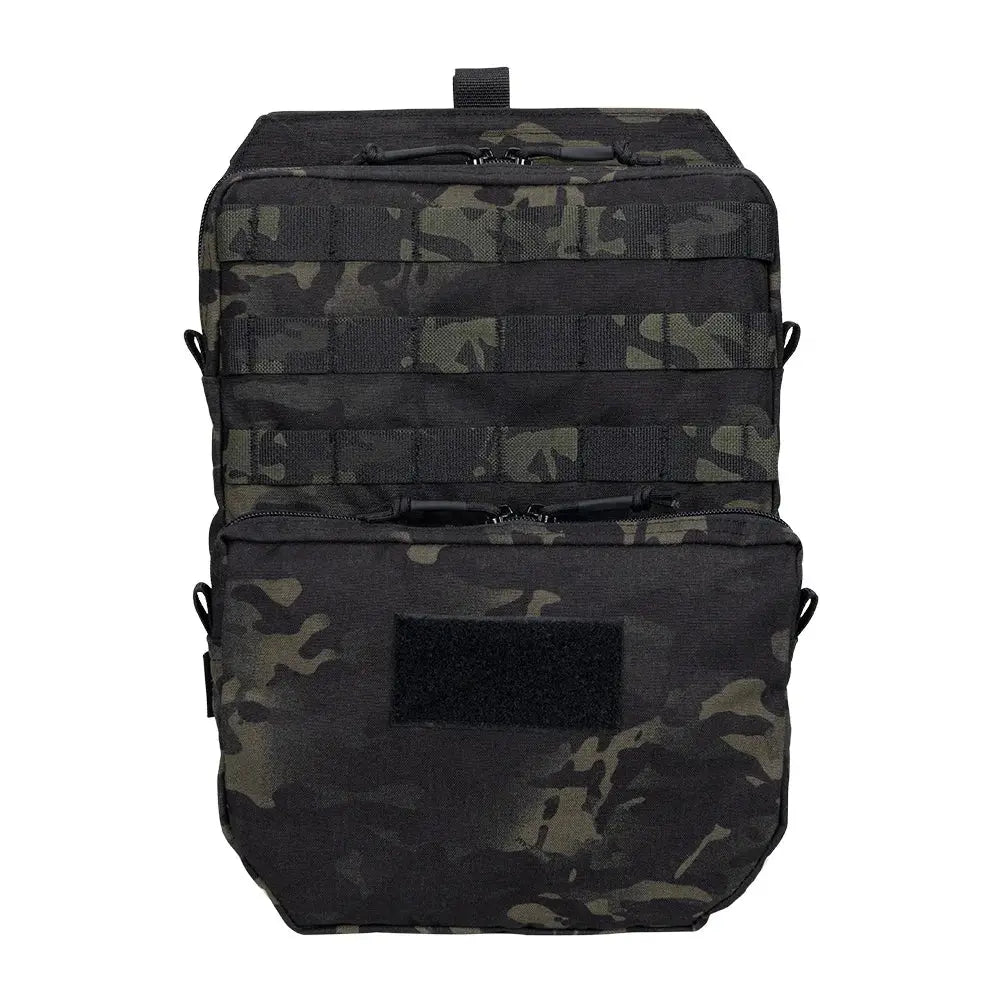 Sac backpanel MOLLE multi poches avec compartiment hydratation 3L Zone Tactique
