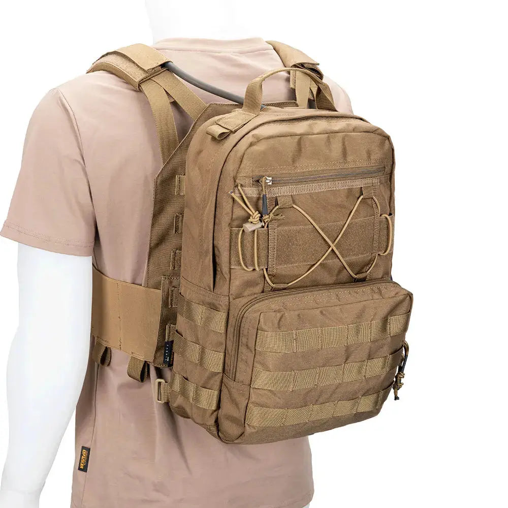 Sac backpanel avec compartiment hydratation tactique Molle Zone Tactique