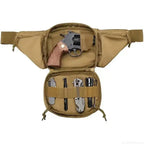 Sac banane tactique usage EDC ceinture équipement MOLLE Zone Tactique