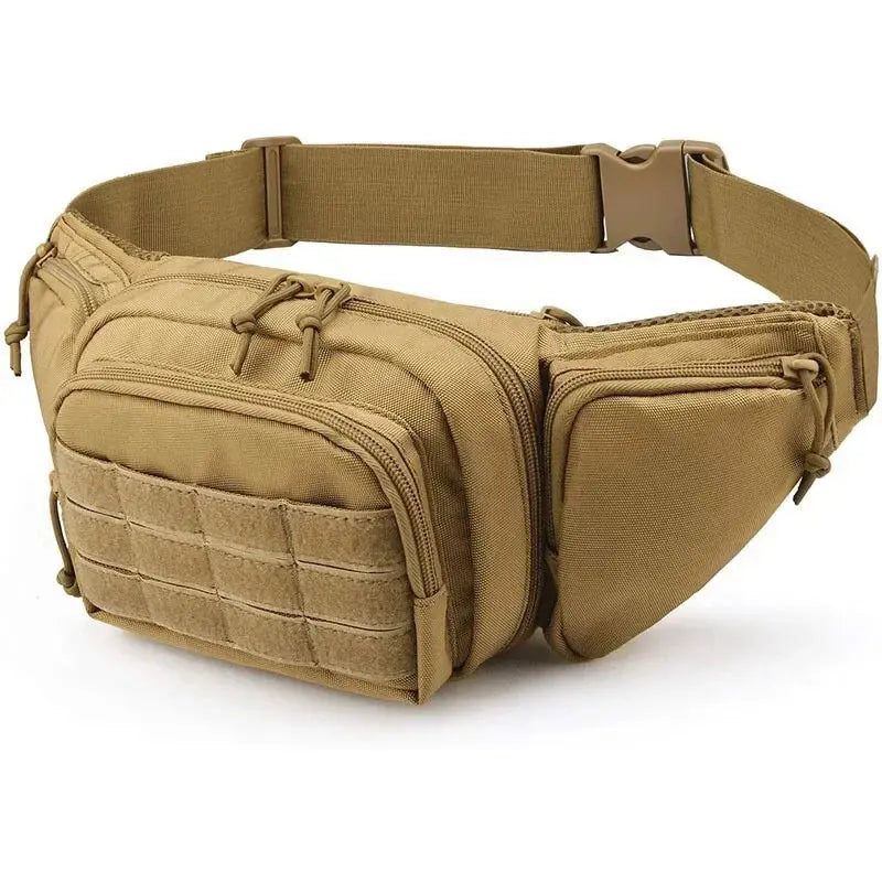 Sac banane tactique usage EDC ceinture équipement MOLLE Zone Tactique