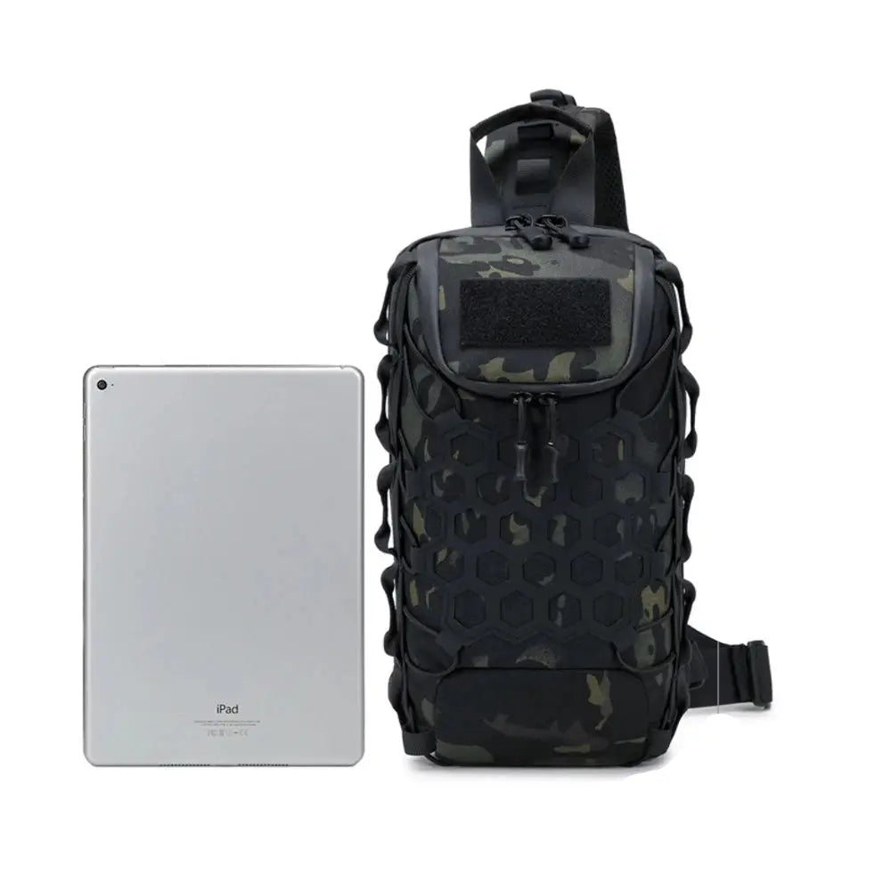 Sac bandoulière tactique multi compartiments style EDC urbain 