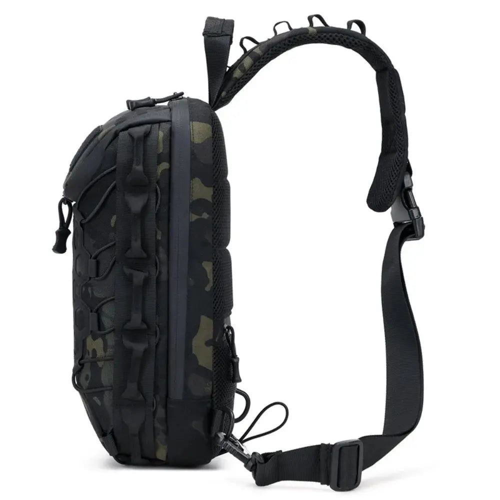Sac bandoulière tactique multi compartiments style EDC urbain 