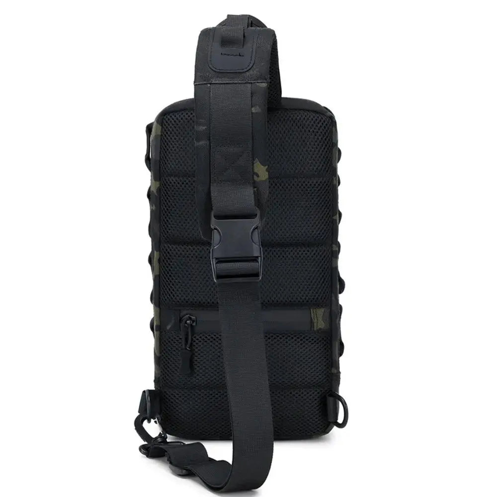 Sac bandoulière tactique multi compartiments style EDC urbain 