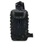 Sac bandoulière tactique multi compartiments style EDC urbain 