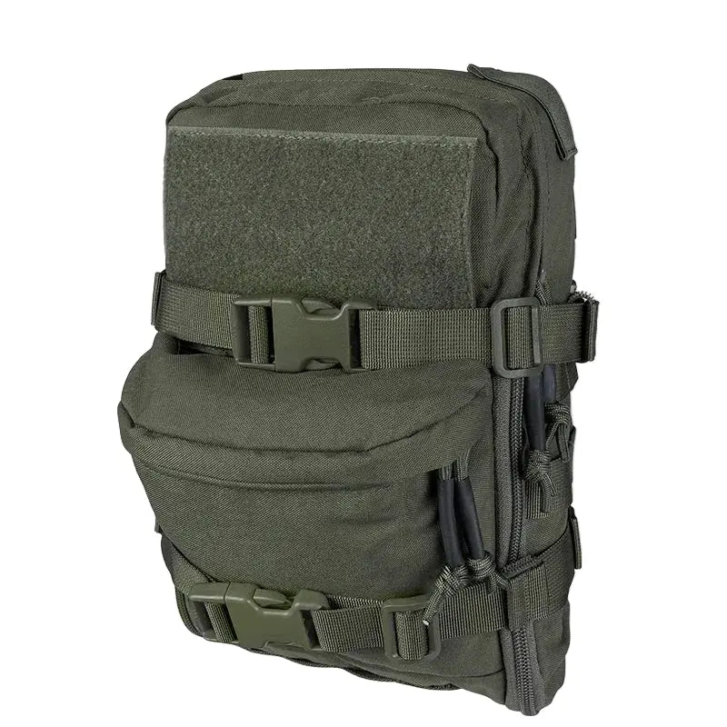Sac d’hydratation tactique MOLLE compact avec compartiment dorsal Zone Tactique