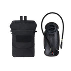 Sac d'hydratation tactique backpanel MOLLE avec vessie à eau 2L 