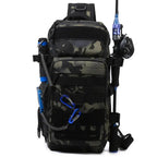 Sac de poitrine EDC outdoor avec panneau MOLLE et VELCRO 