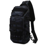 Sac de poitrine EDC outdoor avec panneau MOLLE et VELCRO 