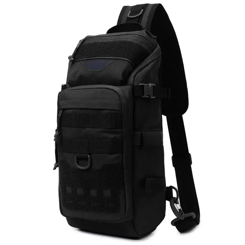 Sac de poitrine EDC outdoor avec panneau MOLLE et VELCRO 