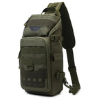 Sac de poitrine EDC outdoor avec panneau MOLLE et VELCRO 
