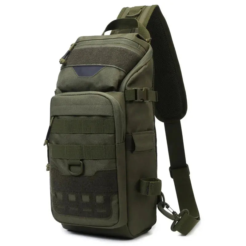 Sac de poitrine EDC outdoor avec panneau MOLLE et VELCRO 
