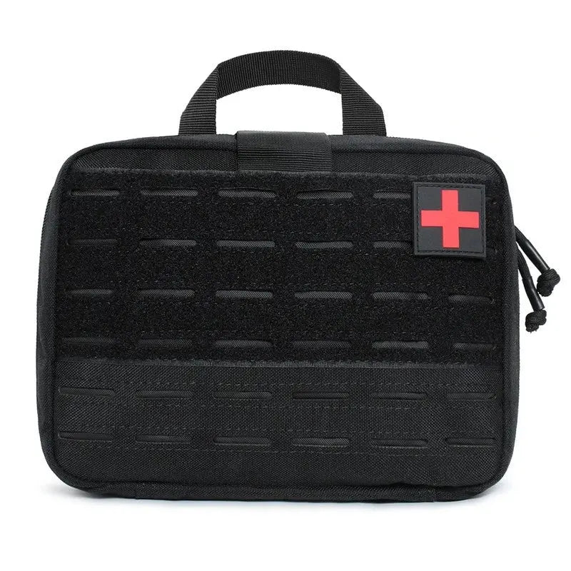 Sac de premiers secours tactique MOLLE multi-compartiments type IFAK 