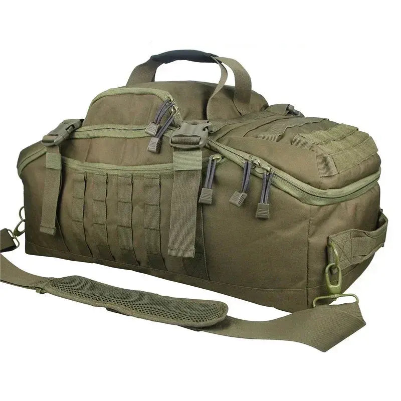 Sac de transport et voyage tactique 80L avec compartiments MOLLE Zone Tactique