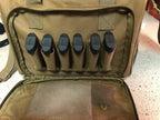 Sac de transport tactique à compartiments pour stand de tir et chasse 